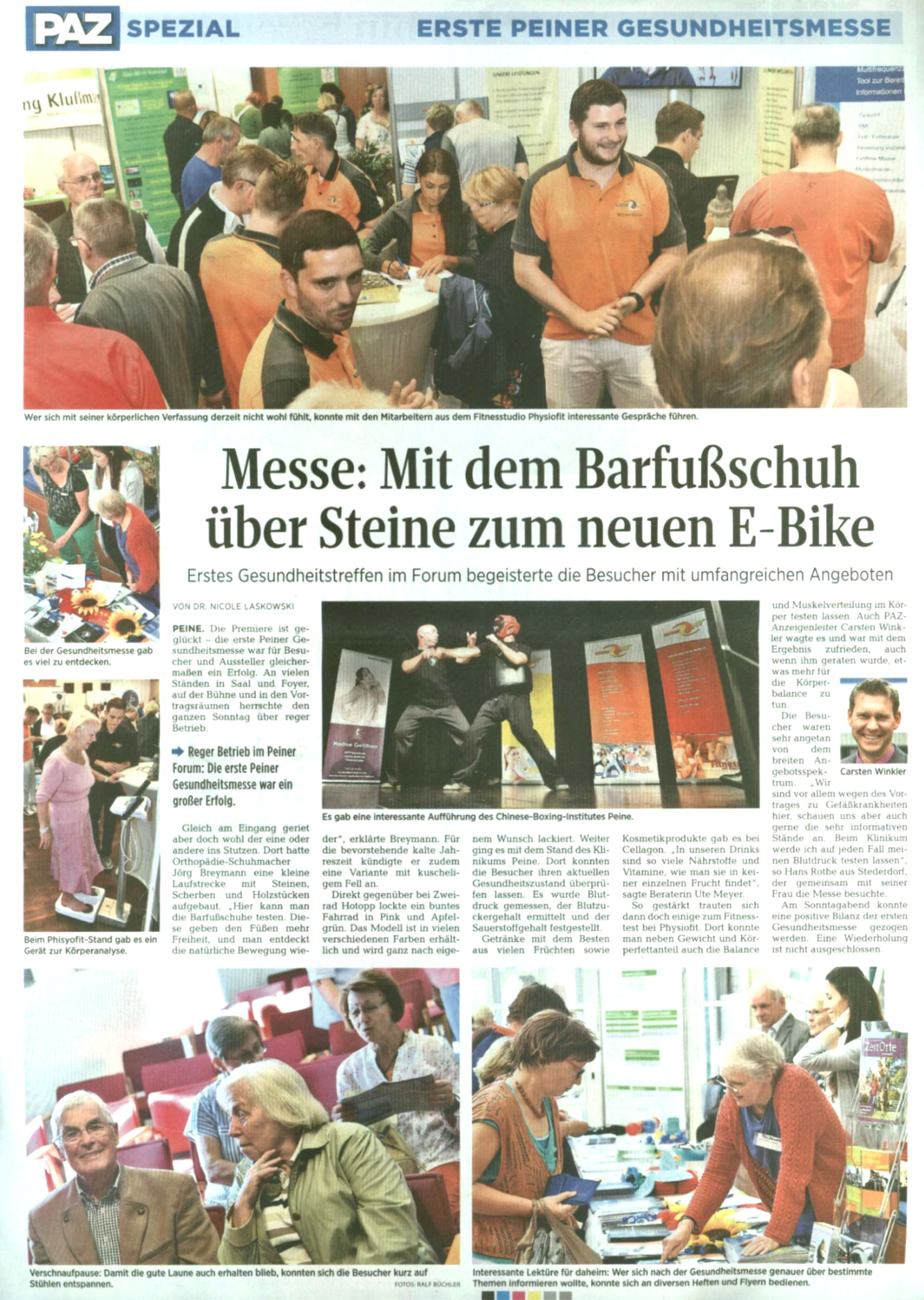 gesundheitsmesse bericht